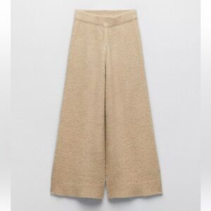 Zara Knit Wide Leg Pants